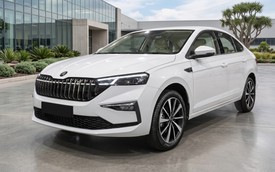 Skoda Slavia 2026 chốt ra mắt tháng sau: Giao diện long lanh hơn với nhiều LED trang trí, màn hình có thể lớn hơn, hộp số 8 cấp, tăng sức cạnh tranh City, Accent