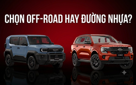 Chênh đúng 11 triệu đồng chọn Toyota Land Cruiser FJ cho chất hay lấy Ford Everest bản tầm trung cho rộng, bảng này sẽ giúp bạn dễ so sánh hơn