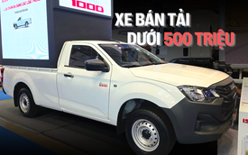 Xem thực tế Isuzu D-Max bản rẻ nhất vừa ra mắt Việt Nam: Gương chỉnh 'cơm' hoàn toàn, mâm cùng kích thước Kia Morning, lái xe tập trung hơn vì thiếu một trang bị quen thuộc trên nhiều xe bán tải