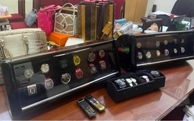 Thu loạt xe sang, hàng chục đồng hồ xa xỉ, túi xách hàng hiệu tại nhà bạn gái của Mr Pips