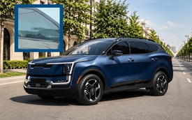 Kia Sportage đời mới lộ nội thất với màn hình siêu lớn, dễ có nhiều điểm chung với Tucson