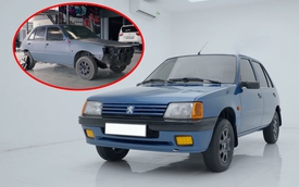 Thợ Việt hồi sinh Peugeot 205 hàng hiếm từ sắt rỉ thành long lanh: Mất một năm thực hiện, thay một loạt chi tiết từ ngoài vào trong