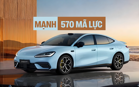 Geely Galaxy TT ra mắt: Sedan điện mạnh 570 mã lực, sạc đầy đi hơn 700 km, dễ về Việt Nam đấu với BYD Seal