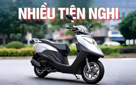 Honda SCR125 2026 ra mắt: Kiểu dạng gợi đến dòng xe Attila, dùng máy 125 cc giống 'ninja' Lead
