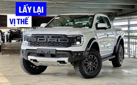 Ford Ranger chính thức đòi lại ngôi vương phân khúc: Hilux hụt hơi, khoảng cách cộng dồn xa vời vợi!
