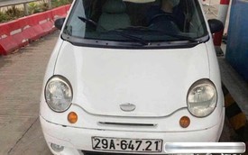 Vụ xe Matiz 'cỏ' dính phạt nguội gần 500 triệu: Bỏ xe cũng không thể thoát phạt