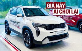 Kia Sonet giảm giá kỷ lục tại Việt Nam: Niêm yết còn từ 450 triệu đồng, rẻ nhất phân khúc, tăng áp lực cho Fronx