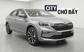 Skoda Slavia 2026 được hé lộ nhiều chi tiết mới trước giờ G: Giao diện đèn, mâm thay đổi, dễ nâng cấp cả nội thất cạnh tranh City, Vios