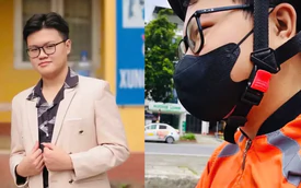 'Sáng đèn sách, chiều đèn xe' - nam sinh vừa học, vừa làm shipper 6 ngày mỗi tuần