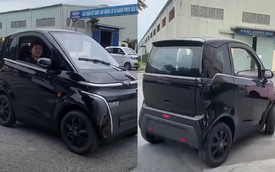 Nano S05 - Ô tô điện giá dự kiến hơn 120 triệu đồng lộ diện thực tế tại Việt Nam, dễ thành hàng 'hot' với chiều dài hơn Honda SH chỉ 20cm, pin tháo rời