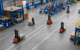 Xe nâng và cuộc đua công nghệ tự động hóa
