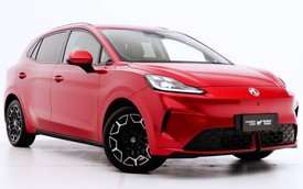 MG Việt Nam hé lộ thêm ảnh mẫu xe điện mới: Dùng vành 17 inch, đèn pha LED, cùng phân khúc Geely EX2, cận kề ngày ra mắt