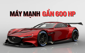 Mazda giới thiệu xe thể thao mới: Đậm chất xe đua, máy mạnh gần 600 mã lực, có tiền cũng không thể mua được xe thực tế