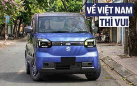 Suzuki có xe điện mini nhỏ gần như VF 3 nhưng 5 cửa: 2 màn hình lớn, phanh điện tử, chạy 310km/sạc, sạc nhanh 80% trong 25 phút