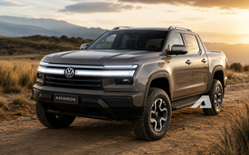 Bán tải Volkswagen mới lộ diện: Không còn dùng khung gầm Ranger, là PHEV, mạnh 470hp, thách thức cả Ranger Raptor V6