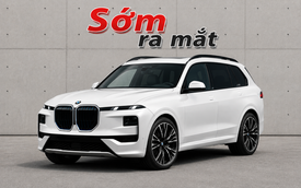 BMW X7 đời mới lộ diện trên đường với thiết kế tinh chỉnh góc cạnh hơn, tay nắm cửa dạng ẩn, máy V8 trên bản cao nhất