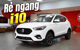 Càng sát ngày ra mắt đời mới, MG ZS giảm giá càng ‘tất tay’: Bản rẻ nhất còn 368 triệu đồng, làm khó cả Morning, i10