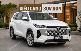 Toyota Innova Cross 2027 lộ trang bị ngoại thất: Mặt ca-lăng độc lạ, 4 cảm biến trước, dễ dùng đèn chiếu sáng Bi-LED