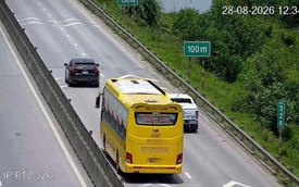 Ngày đầu nghỉ lễ, 9 tài xế bị phạt lỗi không giữ khoảng cách trên cao tốc