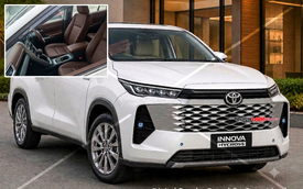 Toyota Innova Cross lộ thêm ảnh nội thất: Ghế như bản hiện hành, táp-lô đổi tông màu, màn hình cỡ lớn