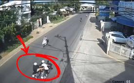 Người đàn ông gây phẫn nộ khi đạp ngã người đang đi xe máy ở Đắk Lắk