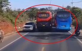 Vì sao Cục CSGT đề xuất cấm mượn làn ngược chiều để vượt?