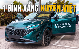 Nissan Qashqai lập kỷ lục đầy bình chạy gần 2.000km, có thể từ Hà Nội tới TP.HCM không cần đổ thêm xăng