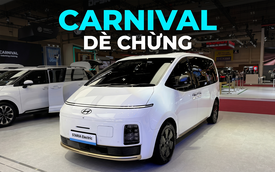 Hyundai Staria mới ra mắt gần Việt Nam: Nội thất có ghế VIP massage, bản điện chạy 544km/sạc, có cả tùy chọn hybrid cạnh tranh Carnival