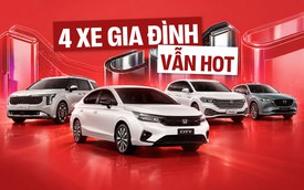 Loạt ‘Xe gia đình’ thắng CCA 2025 lọt Top 5 năm nay: City tạm dẫn đầu, CX-5 và Carnival nhóm giữa trong khi Viloran hụt hơi