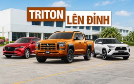 10 xe xăng dầu bán chạy nhất tháng 8 tại Việt Nam thì 4 mẫu của Mitsubishi với Triton lập kỷ lục đứng top 1, Seltos là xe Hàn duy nhất