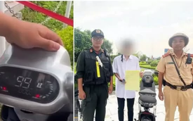 Xử lý học sinh dùng xe đạp điện 'độ chế', tốc độ hiển thị 99 km/h