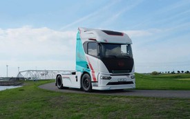 Xe tải điện của BYD có tầm hoạt động 600 km, thách thức Tesla Semi