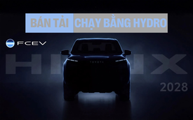 Toyota Hilux dùng động cơ hydrogen lộ diện: Đi hơn 400 km, nạp nhiên liệu nhanh như đổ xăng, ra mắt năm 2028