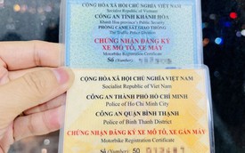 Người dân chú ý thông báo quan trọng liên quan đến giấy đăng ký xe