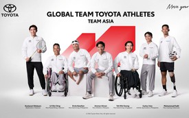 Toyota mang hơn 1.900 xe tới Asian Games 2026: Xe điện pin nhiên liệu dẫn đoàn, có VĐV Việt Nam tranh tài