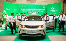 30 chiếc BYD Dolphin được BYD NEG bàn giao cho Vinasun để mở rộng đội hình xe điện