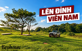 Tôi cầm Lexus GX leo núi Hòa Bình trong ngày, tìm được một nơi cực 'chill' trên đỉnh, nhưng nếu nghe theo Google Maps thì không thể tới