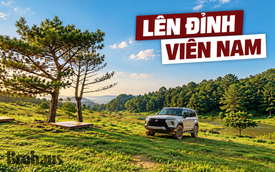 Tôi cầm Lexus GX leo núi Hòa Bình trong ngày, tìm được một nơi cực 'chill' trên đỉnh, nhưng nếu nghe theo Google Maps thì không thể tới