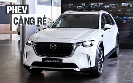 Mazda CX-90 giảm giá hơn 80 triệu tại đại lý: Bản PHEV còn 2,218 tỷ đồng, tăng sức cạnh tranh Palisade, Teramont