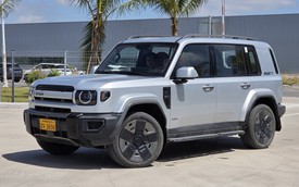 Xem thực tế iCaur V27 tại Việt Nam: REEV mạnh gần 450hp, AWD, dáng hầm hố như Land Cruiser
