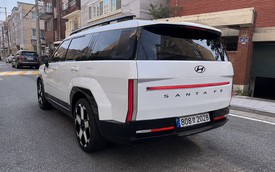 Hyundai Santa Fe mới lộ diện chi tiết phần đuôi, thiết kế không còn gây tranh cãi