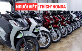 Người Việt 'chăm' mua xe máy Honda, doanh số tăng trưởng vượt Thái Lan lẫn Indonesia