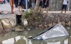 Vụ ô tô lao xuống mương khiến đôi vợ chồng tử vong ở Hải Phòng: Xe vừa đi được 250m thì gặp nạn