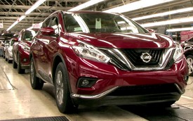 Nissan Murano 2015 đầu tiên đã xuất xưởng