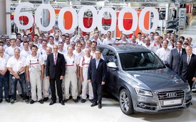 Chiếc Audi thứ 6 triệu trang bị hệ dẫn động 4 bánh xuất xưởng