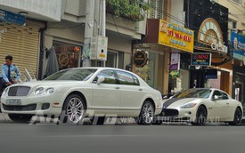 Cận cảnh bộ đôi xế sang Bentley và Maserati tại Sài Thành