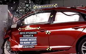 Hyundai Sonata 2015 được chọn là xe có độ an toàn cao