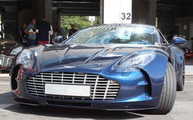 5 siêu xe “khủng” Aston Martin One-77 cùng nhau hội tụ