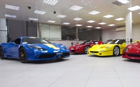 Bộ sưu tập siêu xe ấn tượng của nhà giàu Dubai
