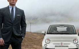 James Bond lái Fiat 500 trong phim mới, khán giả la ó